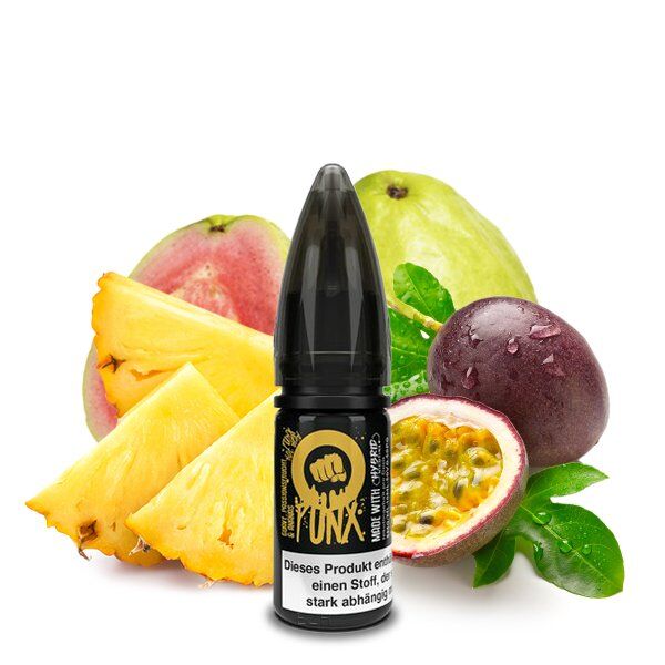 Riot Squad PUNX - Guave, Passionsfrucht und Ananas Nikotinsalz 10ml