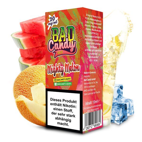 Bad Candy - Mighty Melon Nikotinsalz 10ml