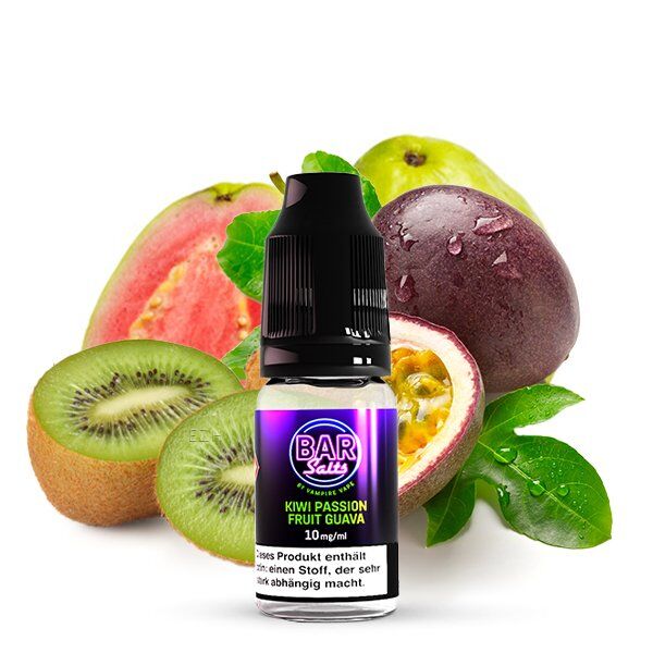 Vampire Vape Bar Salts - Kiwi Passion Fruit Guava Liquid 10ml