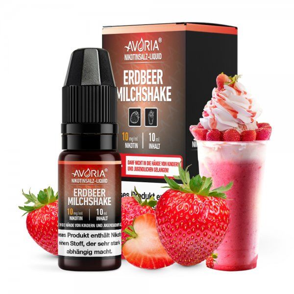 Avoria - Erdbeer-Milchshake Nikotinsalz 10ml