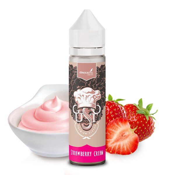 Gusto by Omerta Liquids - Strawberry Cream Aroma 20 ml