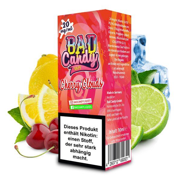 Bad Candy - Cherry Clouds Nikotinsalz 10ml