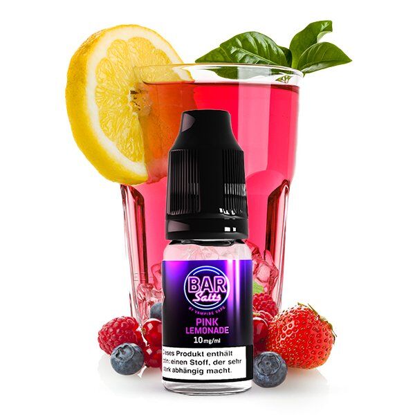 Vampire Vape Bar Salts - Pink Lemonade Liquid 10ml