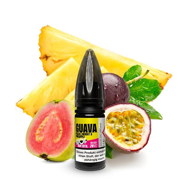 Riot Salt BAR EDTN - Guava Passionfruit Pineapple Nikotinsalz 10ml