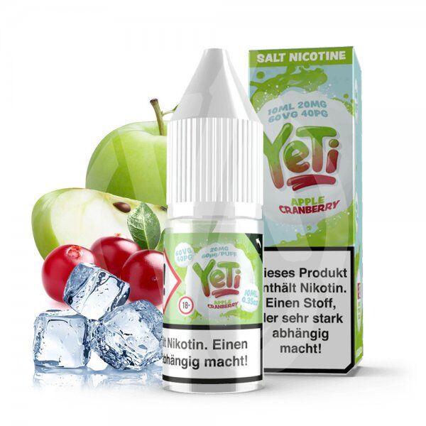 Yeti - Apple Cranberry Nikotinsalz 10ml