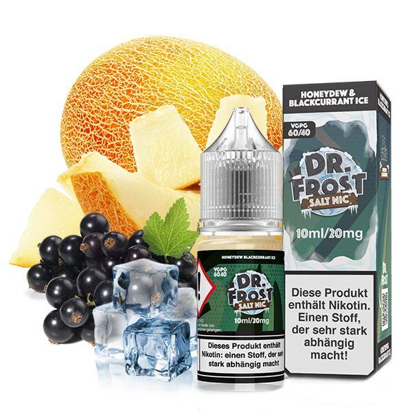 Dr. Frost - Honeydew Blackcurrant Ice Nikotinsalz 10ml