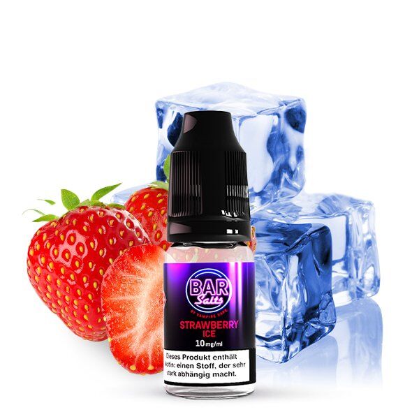 Vampire Vape Bar Salts - Strawberry Ice Liquid 10ml