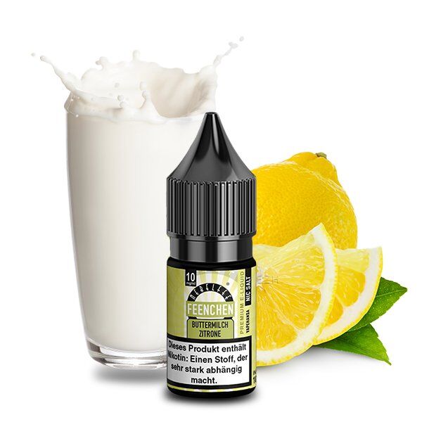 Nebelfee - Feenchen Buttermilch Zitrone Nikotinsalz 10ml