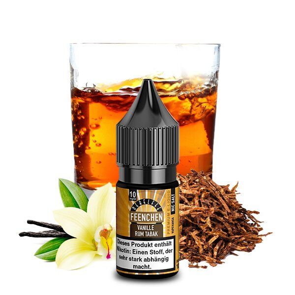 Nebelfee - Feenchen Vanille Rum Tabak Nikotinsalz 10ml