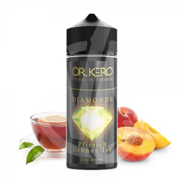 Dr.Kero Diamonds - Pfirsich Grüner Tee Aroma 20ml