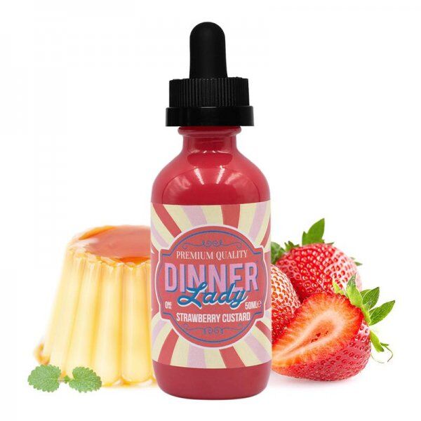 Liquid Dinner Lady - Strawberry Custard