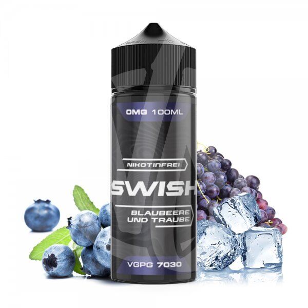 Swish - Blaubeere und Traube Liquid 100 ml