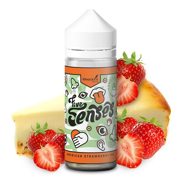 5-Senses by Omerta Liquids - American Strawberry Pie Aroma 30 ml