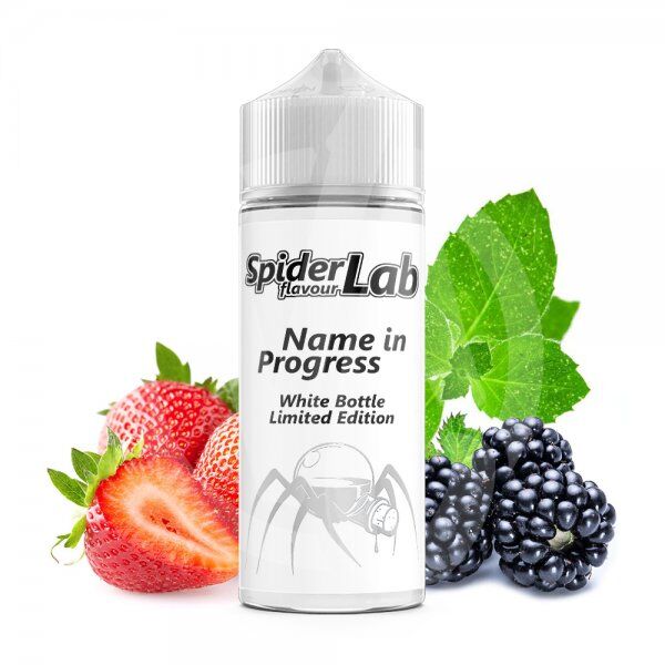 Spider Lab White Bottle Limited Edition - Name in Progress Aroma 10ml