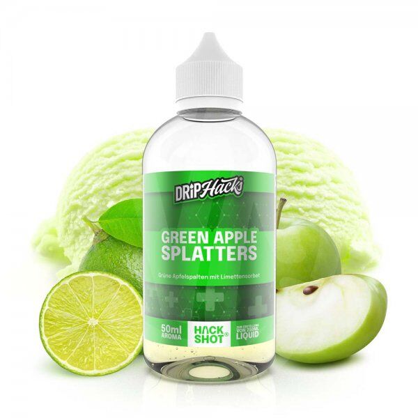 Drip Hacks - Green Apple Splatters Aroma 50ml