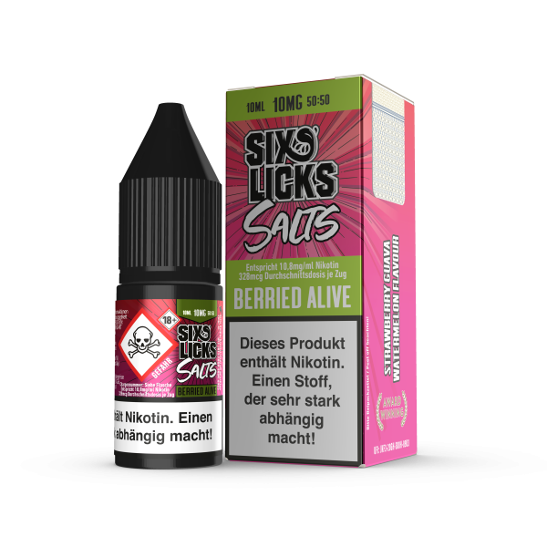 Six Licks - Berried Alive Nikotinsalz 10ml