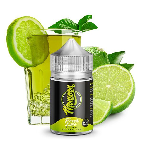 Monsoon - Fresh Lime Soda Liquid 50ml