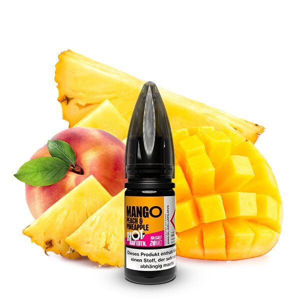 Riot Salt BAR EDTN - Mango Peach Pineapple Nikotinsalz 10ml