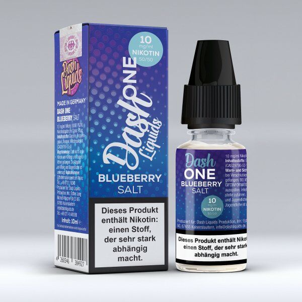 Dash One - Blueberry Nikotinsalz 10ml